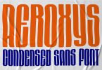 Aeroxys Condensed Display Sans Font