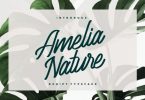 Amelia Nature Font