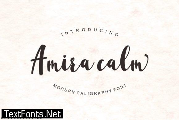 Amira Calm Font