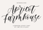 Apricot Farmhouse Font