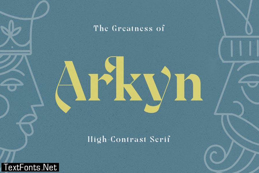 Arkyn Modern Classic Serif Font