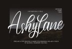 Ashylane Font