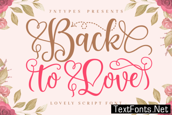 Back to Love Font