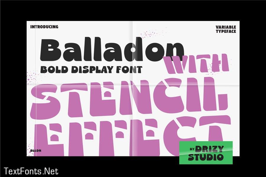 Balladon Font