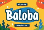 Baloba – Funny Sans Font