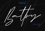 Battsy Signature Font