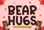 Bear Hugs - Bold Cute Display Font