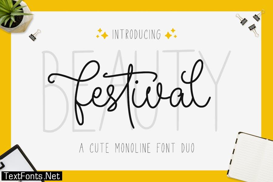 Beauty Festival - Font Duo