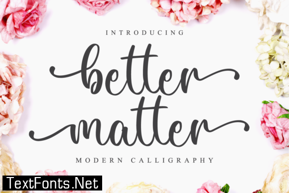 Better Matter Font