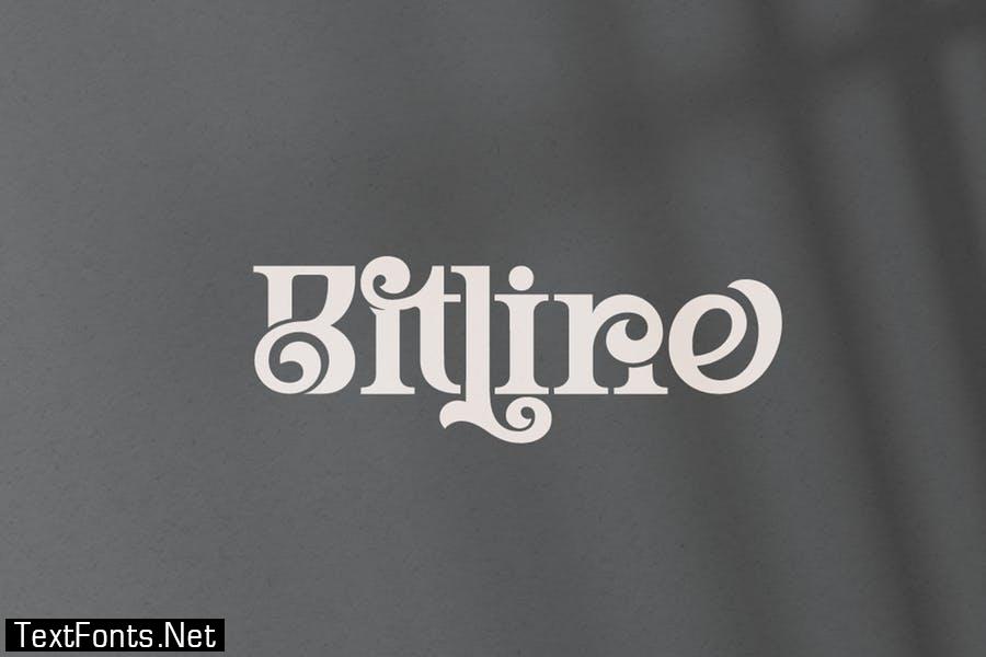 Bitline Font