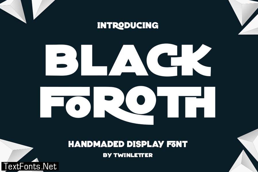 Black Foroth Font