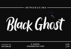 Black Ghost Font