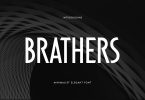 BRATHERS - Minimalist Elegant Font
