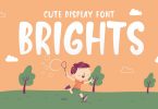 Brights - Display Handwriting Font
