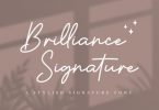 Brilliance Signature Font