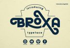 Broxa Decorative Font BS
