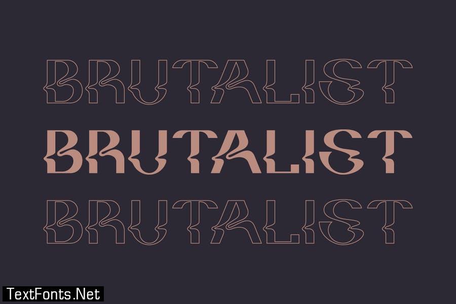 Brutalism Font