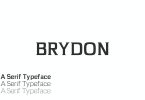 Brydon Serif Typeface