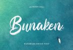 Bunaken – Handmade Brush Font