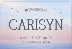 Carisyn – Serif Font Family