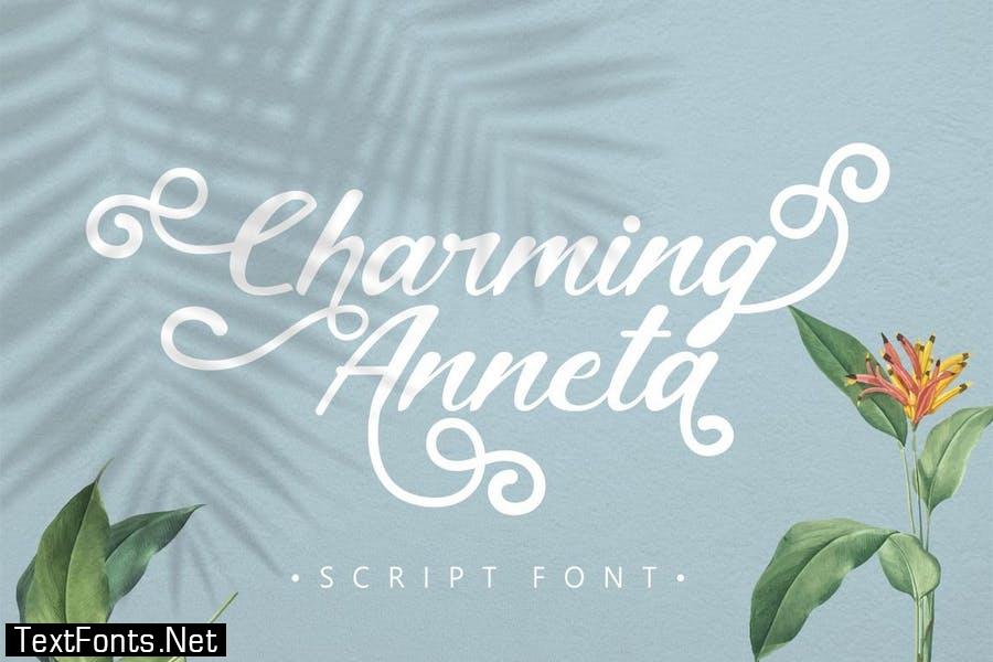 CharmingAnneta - Script Font