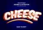 Cheese Text Effects