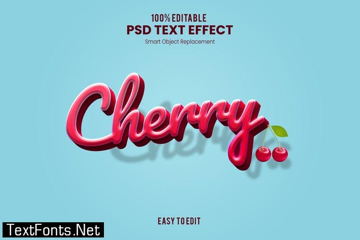 Cherry - Fun and Smooth 3D Text Effect