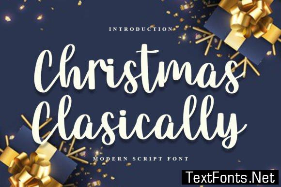 Christmas Classically Font