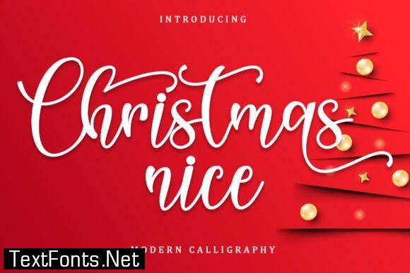 Christmas Nice Font