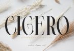 Cigero | Modern Serif