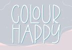 Colour Happy - Fun Sans Serif Font