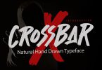 Crossbar - Natural Hand Drawn Typeface