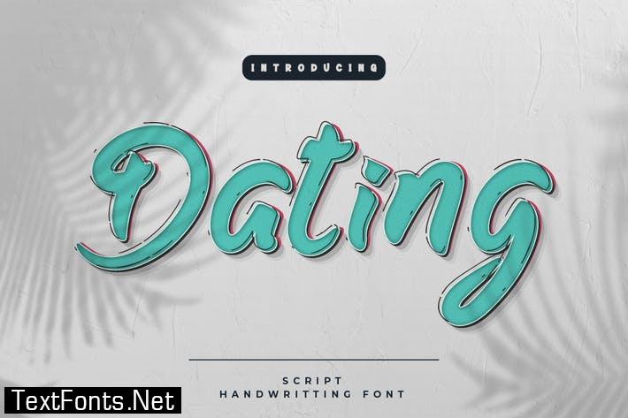 Dating Font
