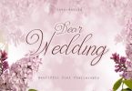 Dear Wedding Font