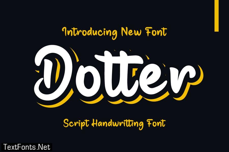 Dotter Font