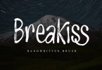 DS Breakiss – Handwritten Brush
