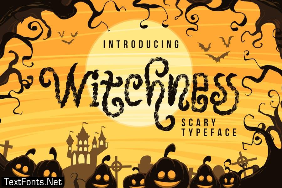 DS Witchness – Scary Typeface
