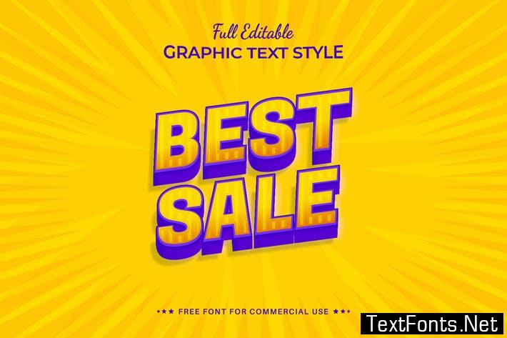 Editable text effect best sale text style