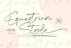 Equestrian Style Font
