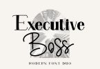 Executive Boss Font