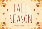 Fall Season – Handwritten Font