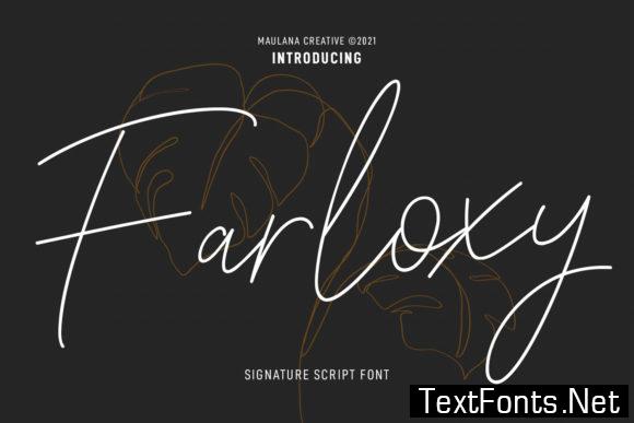 Farloxy Script Font