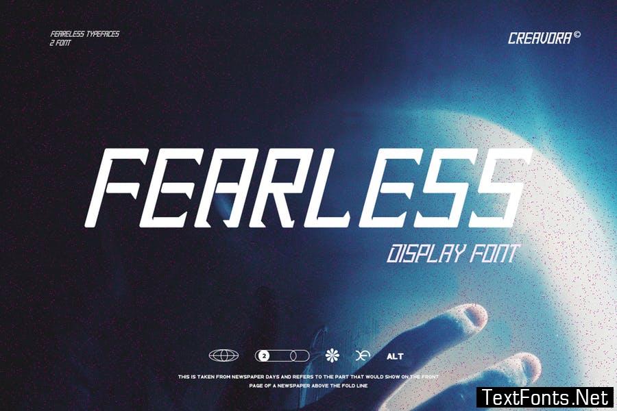 Fearless - Modern Display Font