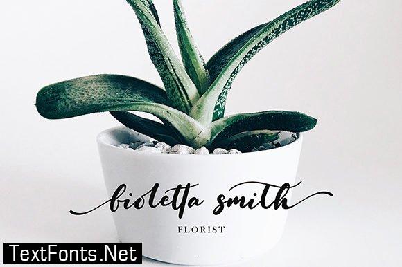 Fioletta Smith Font