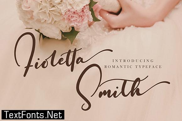 Fioletta Smith Font