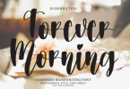 Forever Morning Font