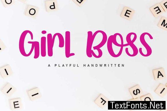 Girl Boss Font