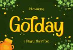 Golday – Playful Serif Font