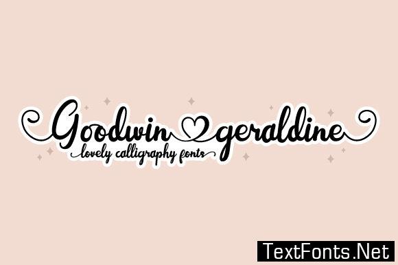 Goodwin Geraldine Font