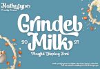 Grindel Milk Font